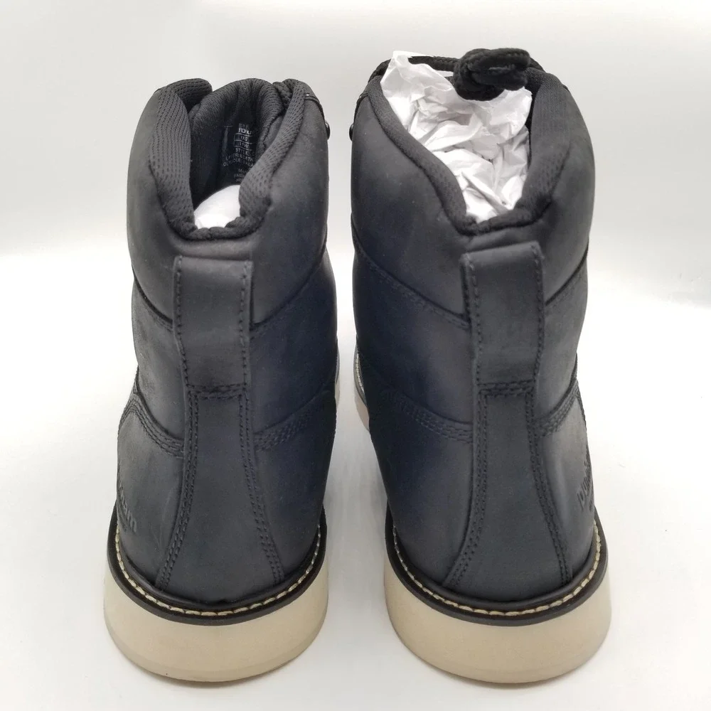 Dunham Men‎ Lace Up Brisco Boots  Sz 11 2E Black Waterproof Leather Outdoor
